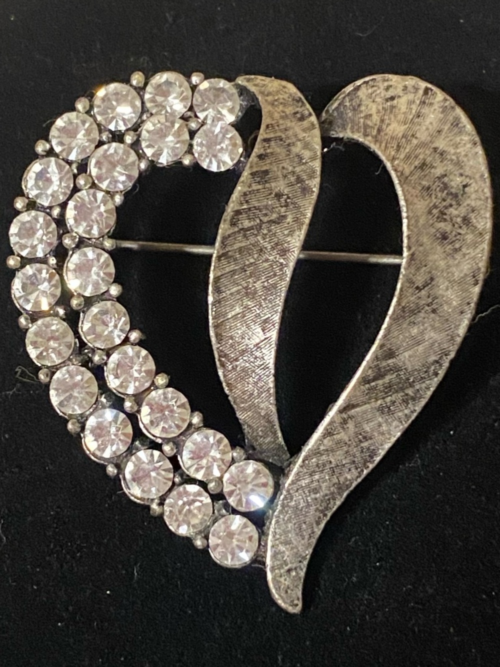 heart shaped brooch